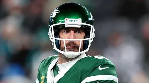 Aaron Rodgers, quarterback for the New York Jets