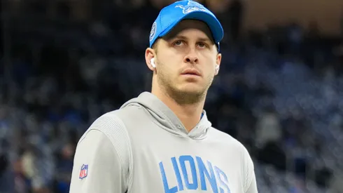 Jared Goff #16 of the Detroit Lions