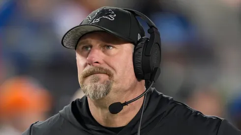Dan Cambpell head coach of the Detroit Lions