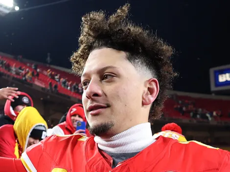 Patrick Mahomes warns Andy Reid after the Chiefs' playoff win over the Texans