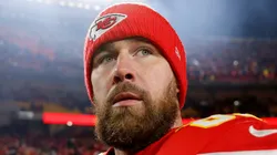 Travis Kelce tight end of the Kansas City Chiefs