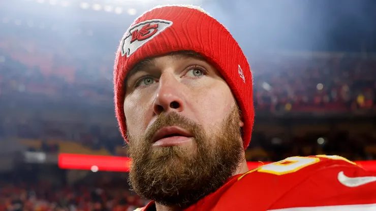 Travis Kelce tight end of the Kansas City Chiefs