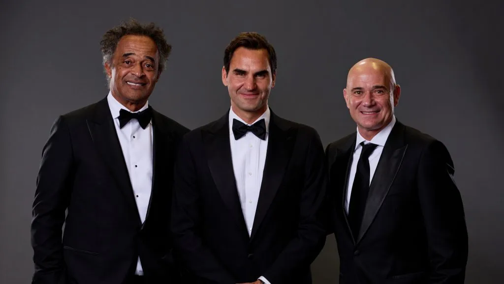 Noah and Andre Agassi are Laver Cup’s, co-created by Roger Federer, next captains (&nbsp;Clive Brunskill/Getty Images for Laver Cup)