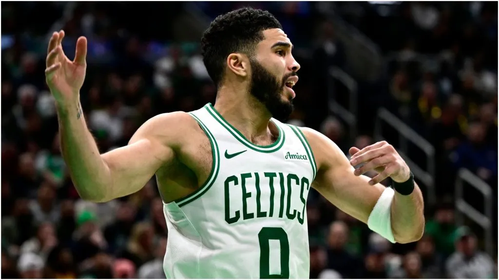 Jayson Tatum of the Boston Celtics – Billie Weiss/Getty Images