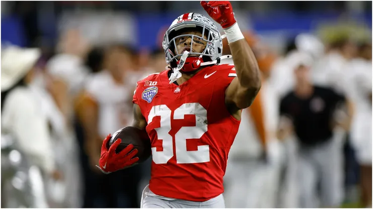TreVeyon Henderson of the Ohio State Buckeyes