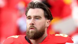 Travis Kelce tight end of the Kansas City Chiefs