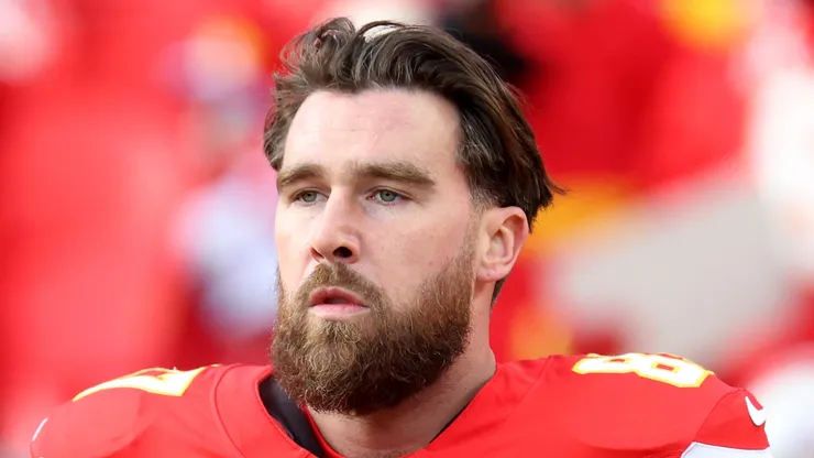 Travis Kelce tight end of the Kansas City Chiefs