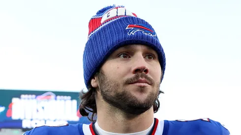 Josh Allen #17 of the Buffalo Bills