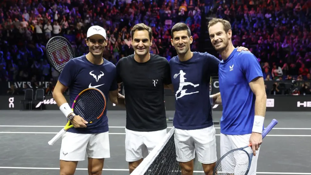 nadal, federer, djokovic and murray