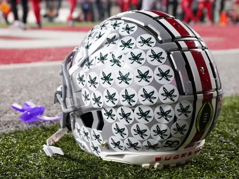 NCAAF News: Why do the Buckeyes wear stickers on their helmets?