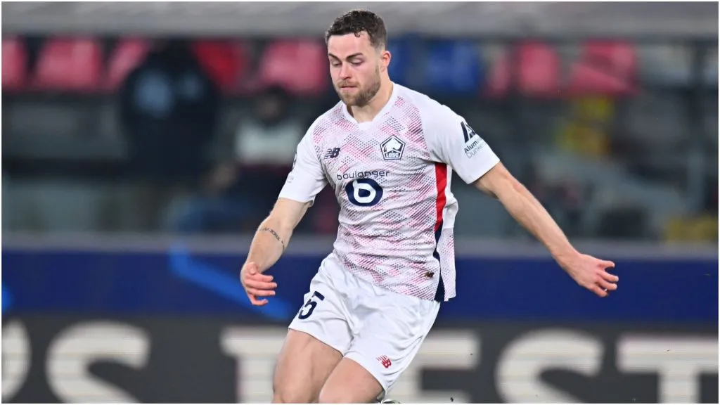 Gabriel Gudmundsson of Lille – Alessandro Sabattini/Getty Images