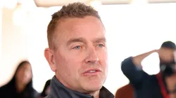 Kirk Herbstreit at Raising Cane's in Austin Ahead of College GameDay for Texas-Georgia at Raising Cane’s on October 18, 2024 in Austin, Texas.