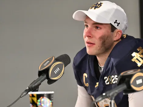 Notre Dame HC Marcus Freeman makes major admission about Riley Leonard after loss to Buckeyes