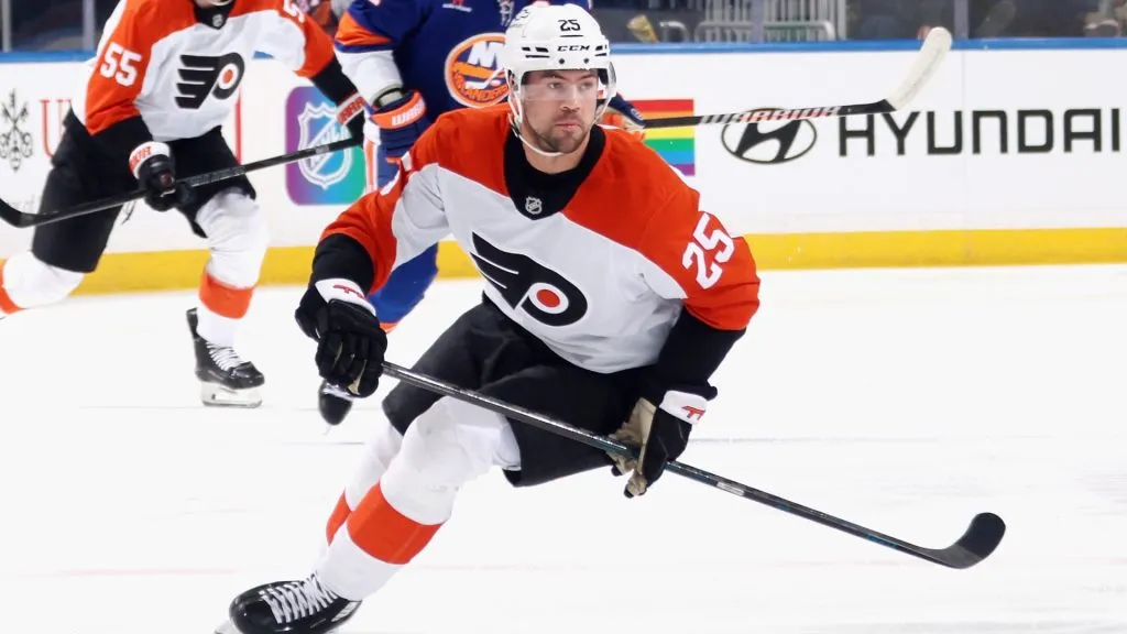 Ryan Poehling of the Philadelphia Flyers