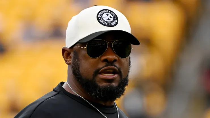 Mike Tomlin head coach of the Pittsburgh Steelers
