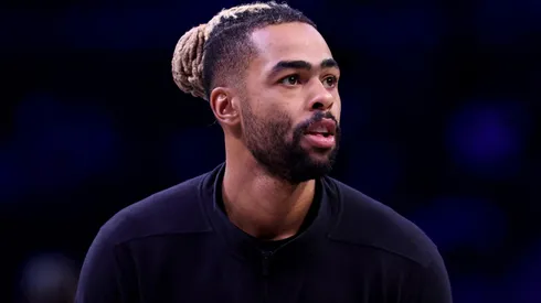 D'Angelo Russell of the Dallas Mavericks.