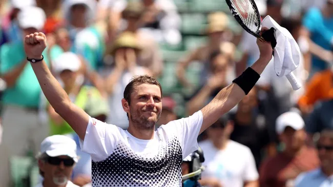 Mardy Fish become one of the Top 10 players in 2011 (Mike Ehrmann/Getty Images)