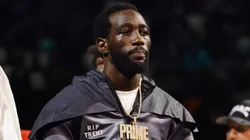 Terence Crawford looks on prior to the World Welterweight Championship bout against Errol Spence Jr. at T-Mobile Arena on July 29, 2023 in Las Vegas, Nevada.