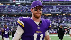 Carson Wentz #11 of the Minnesota Vikings in 2025.