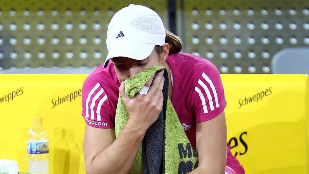 Justine Henin in 2010 (Clive Brunskill/Getty Images)