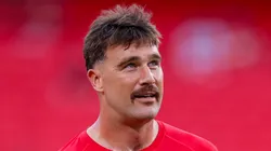 Travis Kelce tight end of the Kansas City Chiefs