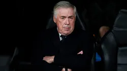 Carlo Ancelotti, Head Coach of Real Madrid, looks on prior to the UEFA Champions League 2024/25 League Phase MD7 match between Real Madrid C.F. and FC Salzburg.