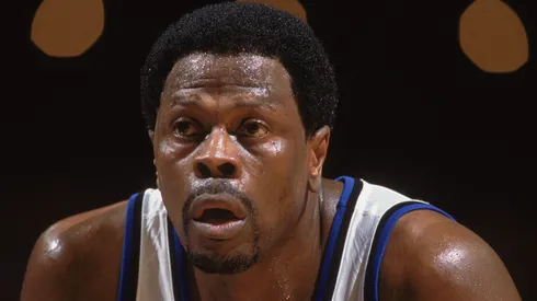 Knicks legend Patrick Ewing.