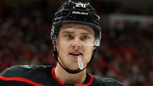 Sebastian Aho, the star of the Carolina Hurricanes