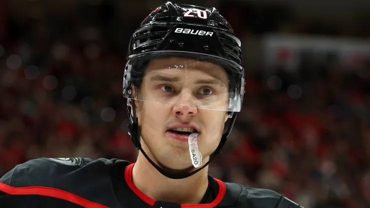 Sebastian Aho, the star of the Carolina Hurricanes
