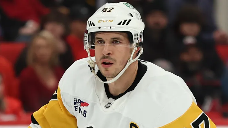 Sidney Crosby, the star of the Pittsburgh Penguins