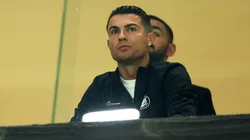 Cristiano Ronaldo of Al Nassr watches on from the stands prior to the Riyadh Season Cup match between Al-Nassr and Inter Miami at Kingdom Arena on February 01, 2024 in Riyadh, Saudi Arabia.
