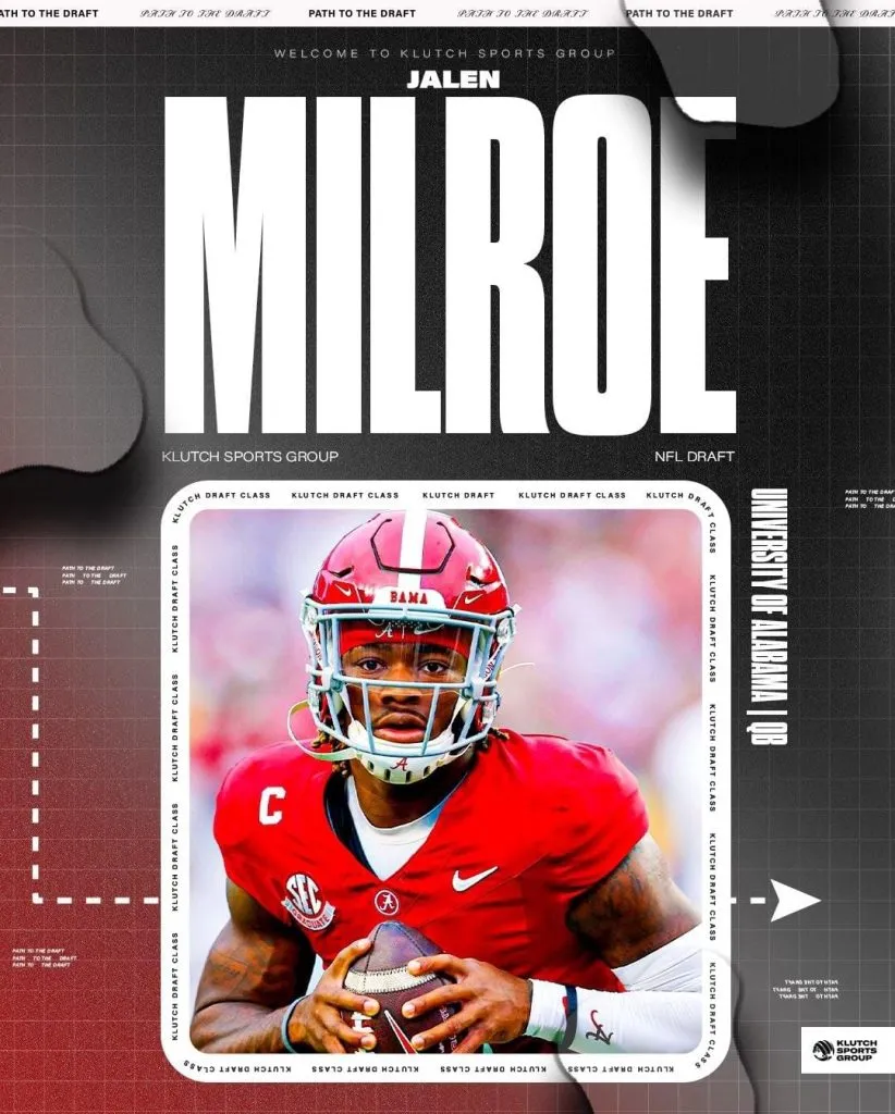 Jalen Milroe QB Alabama Crimson Tide