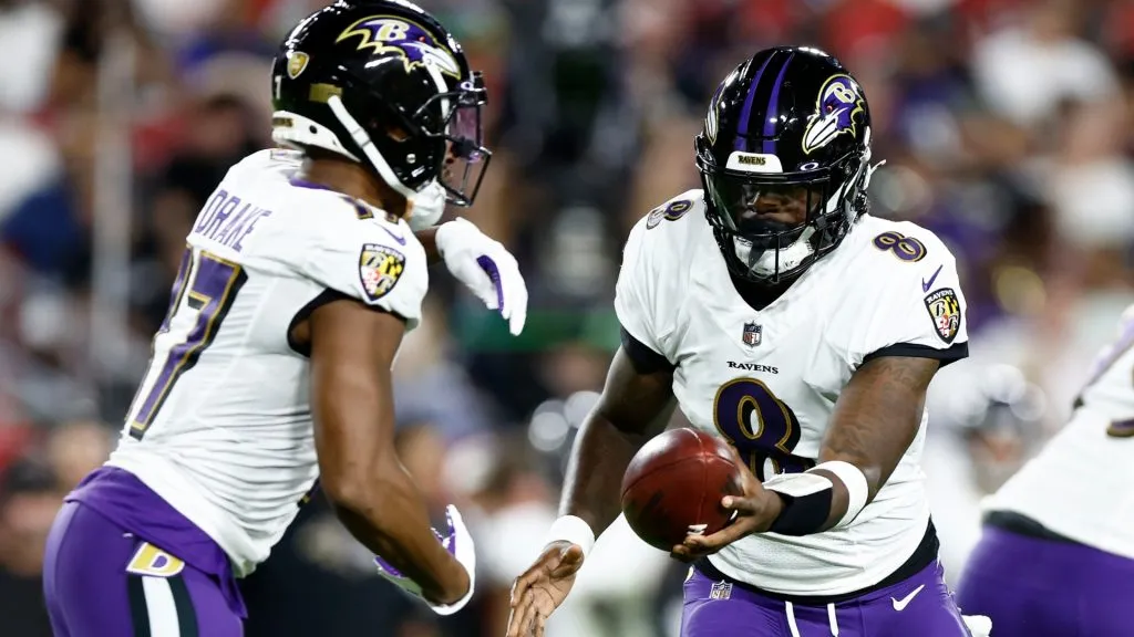 Lamar Jackson J.K. Dobbins