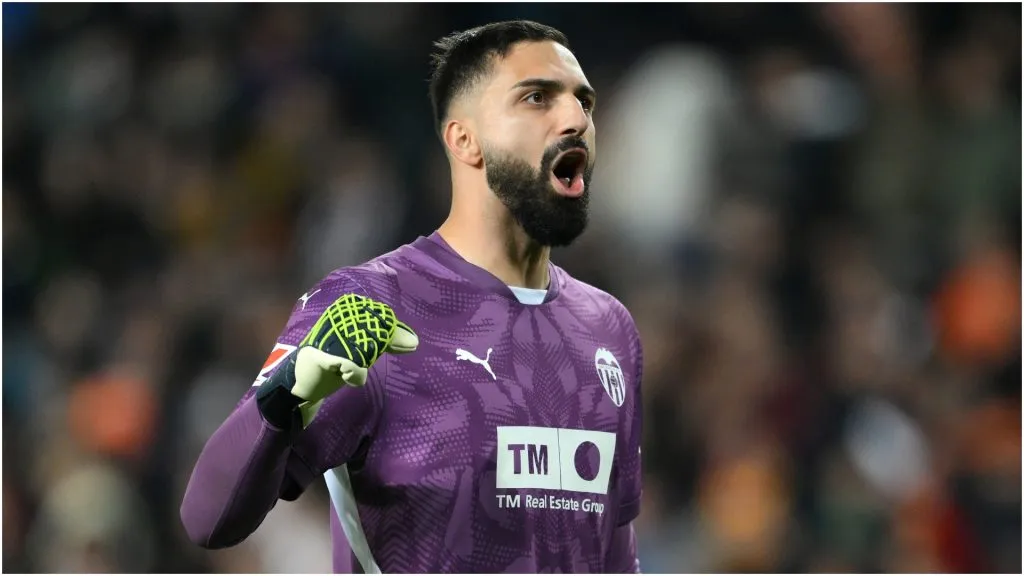 Giorgi Mamardashvili of Valencia – David Ramos/Getty Images