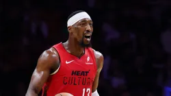 Bam Adebayo #13 of the Miami Heat.