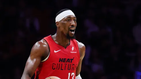 Bam Adebayo #13 of the Miami Heat.