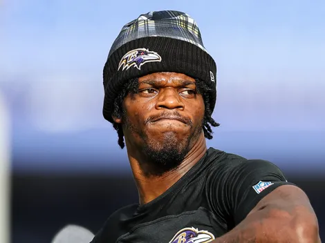 Lamar Jackson's 3-word message for Mark Andrews after costly drop in Ravens' loss to Bills