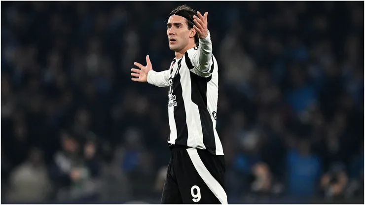 Dusan Vlahovic of Juventus