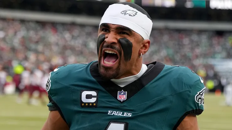 Jalen Hurts #1 of the Philadelphia Eagles