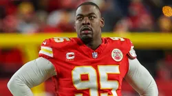 Chris Jones #95 of the Kansas City Chiefs