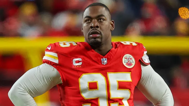 Chris Jones #95 of the Kansas City Chiefs