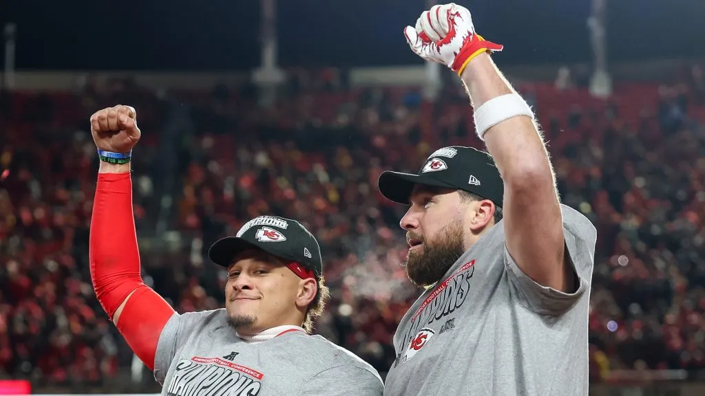 Travis Kelce Patrick Mahomes