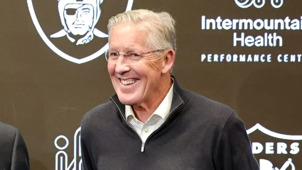 Pete Carroll Las Vegas Raiders HC