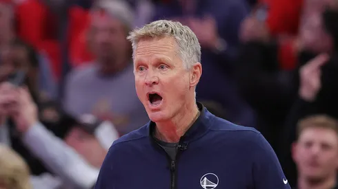 Head coach Steve Kerr of the Golden State Warriors.