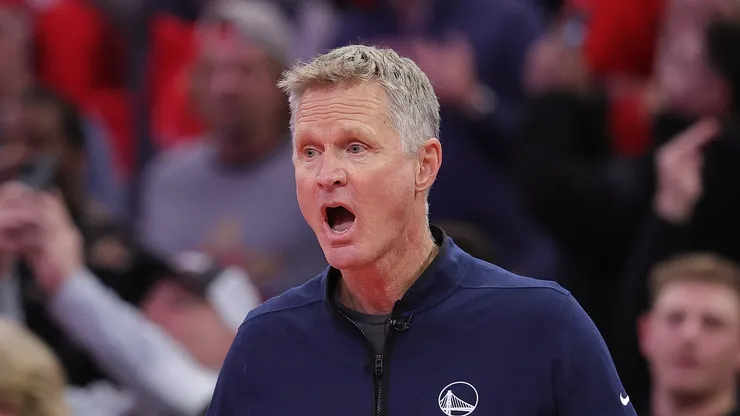 Head coach Steve Kerr of the Golden State Warriors.