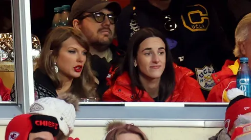 Taylor Swift and Caitlin Clark