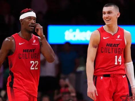 Tyler Herro appears to take subtle shot at Jimmy Butler after Heat’s OT win over Magic