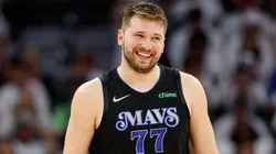 Luka Doncic #77 of the Dallas Mavericks