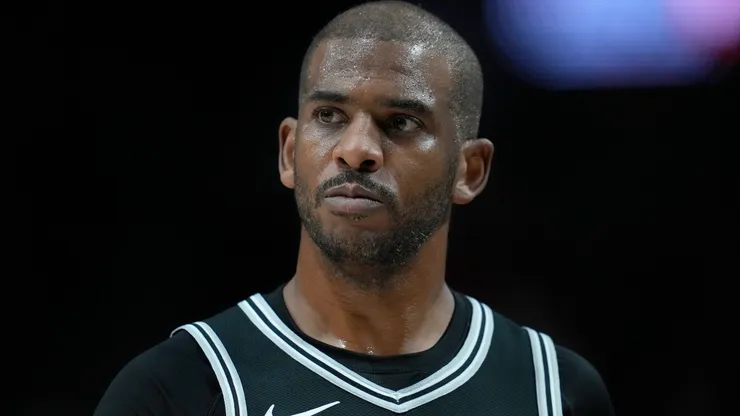 Chris Paul during a San Antonio Spurs game.