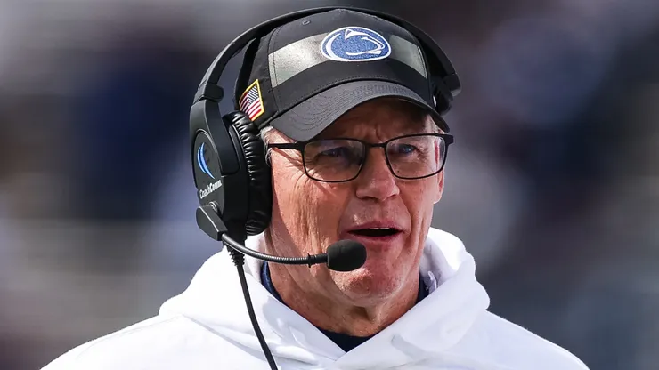 Defensive coordinator Tom Allen looks on during the Penn State Spring Football Game at Beaver Stadium on April 13, 2024 in State College, Pennsylvania.
